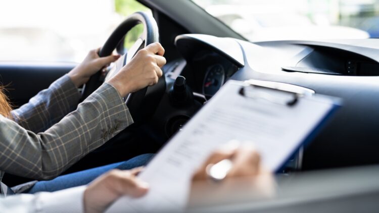 carnet de conducir examen