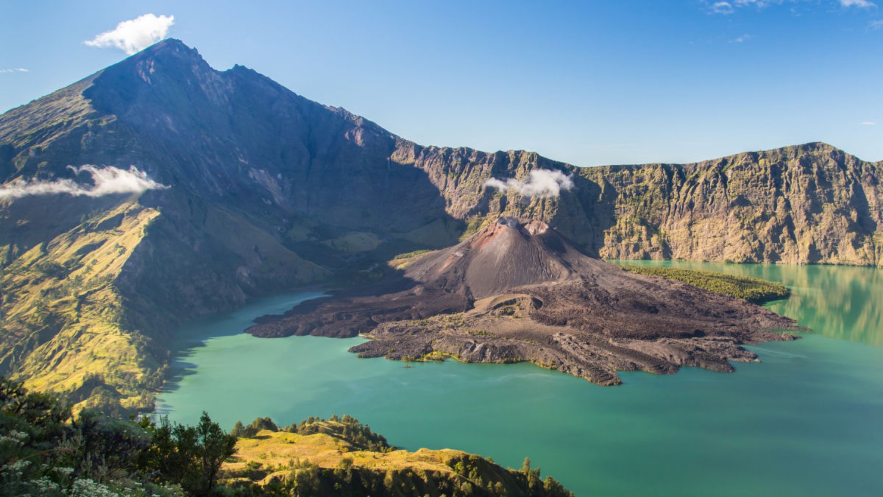 The trip that ended in tragedy - tourist falls into the crater of an active volcano while having her photo taken - happened in Indonesia
