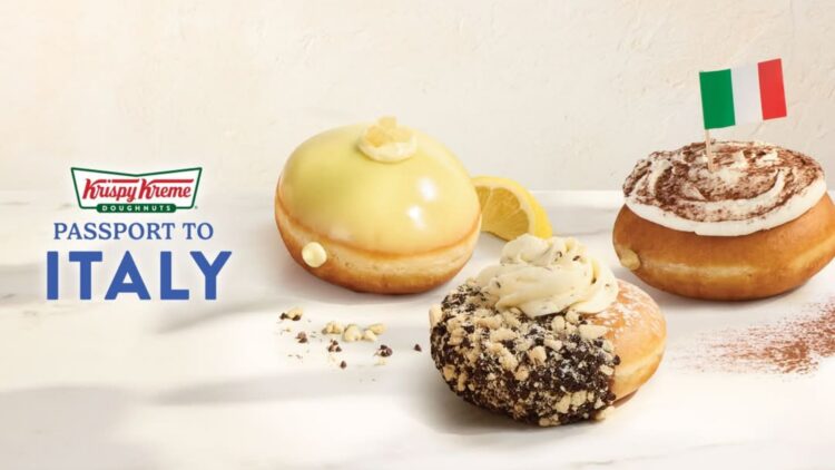 Krispy Kreme launches flavors of Italy with cannoli, tiramisu and lemon that will make you live la dolce vita 1 Goodbye boring doughnuts - Krispy Kreme launches flavors of Italy with cannoli, tiramisu and lemon that will make you live la dolce vita