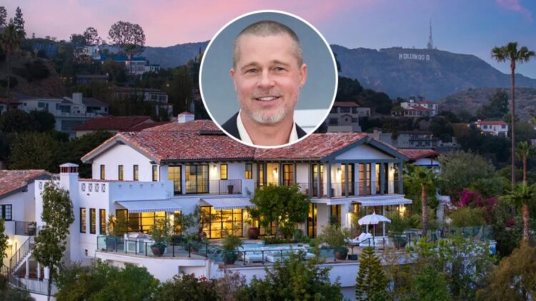 Confirmed—Brad Pitt surprises everyone with the purchase of a $12 million mansion in the Hollywood Hills linked to a musician from The Killers—this is his new home with a private cinema, swimming pool, and views of the Pacific Ocean 1 Confirmed—Brad Pitt surprises everyone with the purchase of a $12 million mansion in the Hollywood Hills linked to a musician from The Killers—this is his new home with a private cinema, swimming pool, and views of the Pacific Ocean