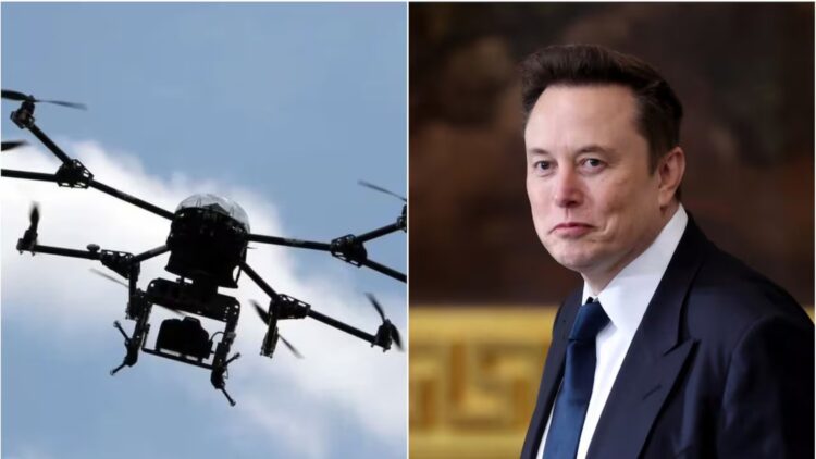 Confirmed—Musk wants Tesla to move beyond electric cars and enter the drone war against the Chinese giant