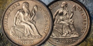 Confirmed—the most valuable 10-cent coins in the United States sell for up to $3 million at auction—here's how to tell them apart