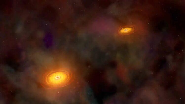 Confirmed by astronomers—the RadioAstron telescope captures the first direct image of two black holes orbiting each other and shooting jets of energy in unison 1 Confirmed by astronomers—the RadioAstron telescope captures the first direct image of two black holes orbiting each other and shooting jets of energy in unison