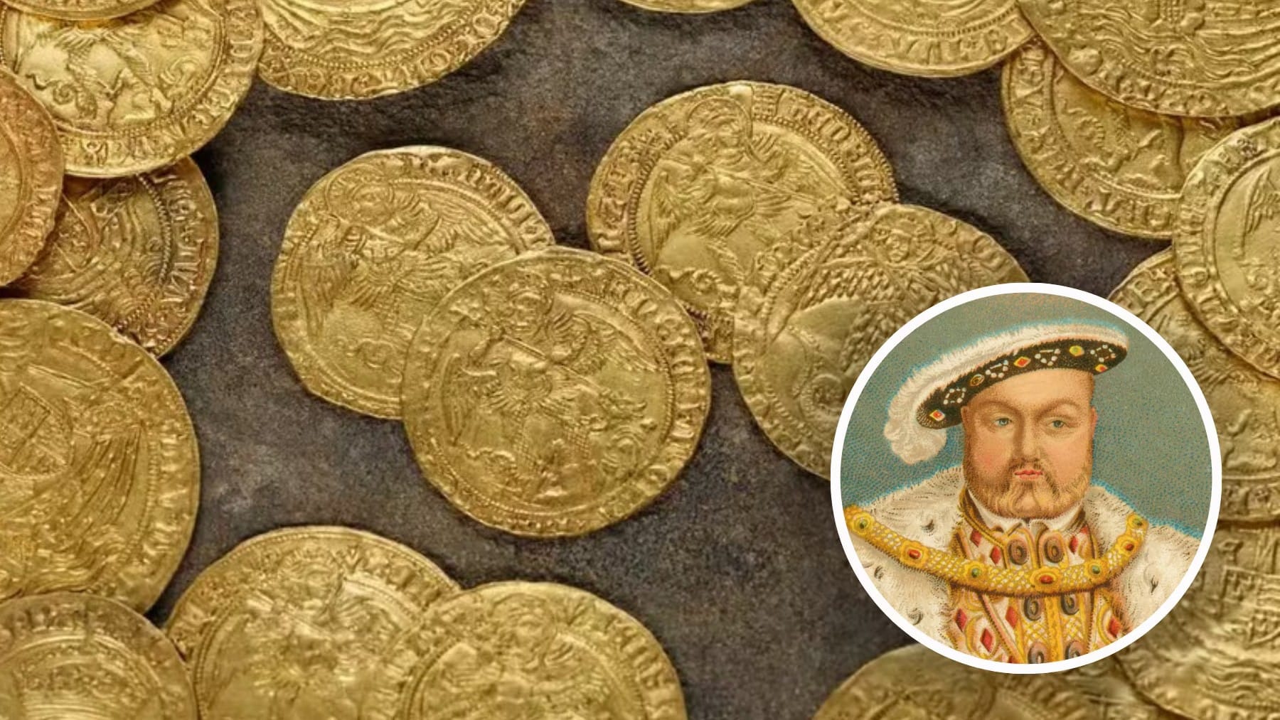 The discovery no one expected—a British family uncovers a Tudor treasure buried in their garden since the time of Henry VIII