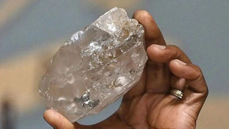 It's official—a 2,488-carat diamond, the second largest ever found, has been discovered in Botswana, and its destination could be a museum or a royal palace 1 It's official—a 2,488-carat diamond, the second largest ever found, has been discovered in Botswana, and its destination could be a museum or a royal palace