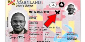 The butterfly symbol that will save lives—Maryland launches a new license for people with invisible disabilities