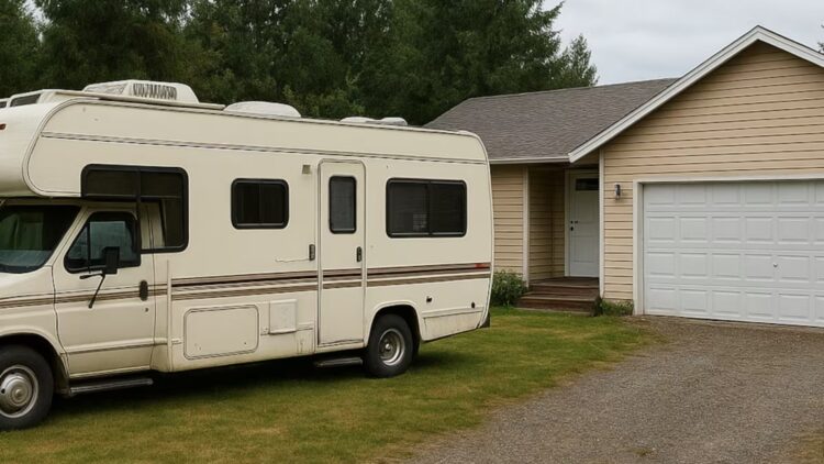 Goodbye to the mortgage—Washington family trades traditional home for motorhome while awaiting legal mini-home