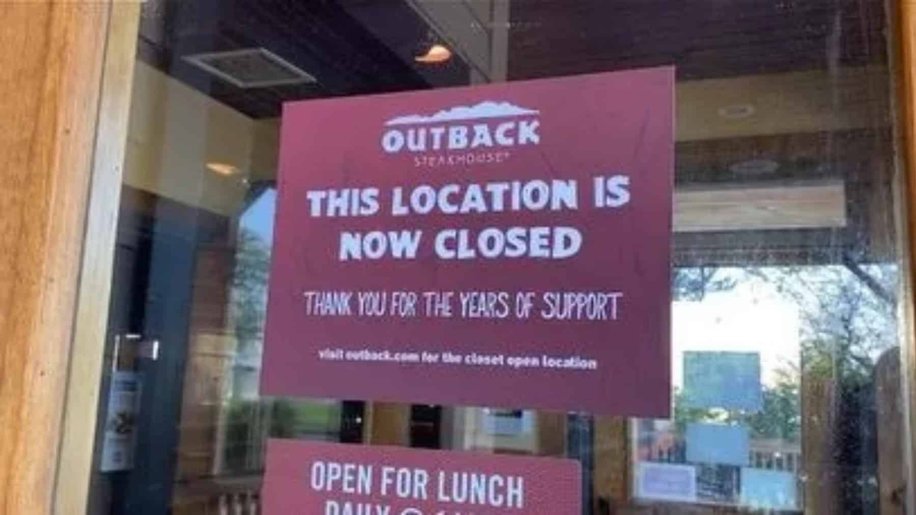 Farewell to a classic—Outback Steakhouse closes its iconic restaurant on Long Island after nearly 30 years in business