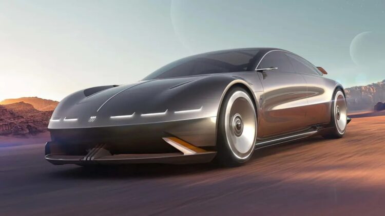 This is General Motors' car of the future—a hologram with artificial intelligence that responds to gestures and voice commands