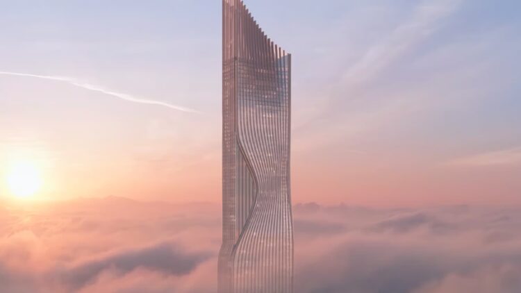 This is what the Tiger Sky Tower will look like, the building that promises to eclipse the Burj Khalifa and change Dubai's skyline forever