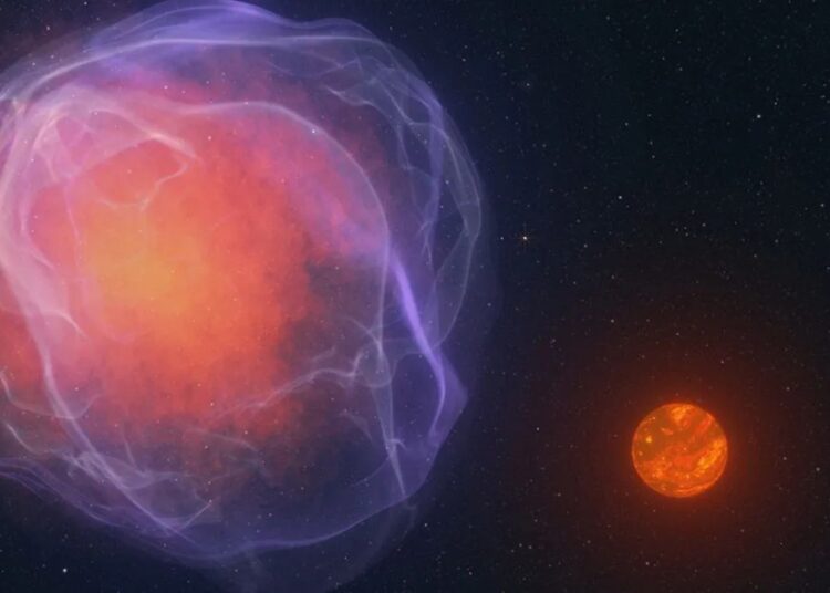 This is the red sphere discovered by NASA—a celestial body traveling at record speed that could change what we know about stars 1 This is the red sphere discovered by NASA—a celestial body traveling at record speed that could change what we know about stars