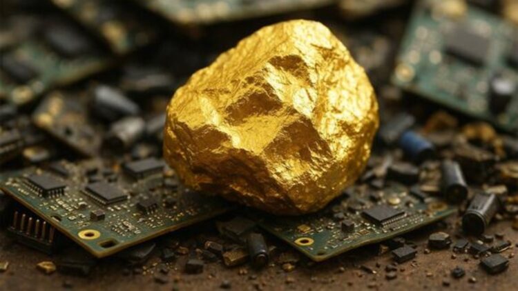 Don't throw away this electronic device—it could make you rich, as it contains 450 milligrams of 22-karat gold 1 Don't throw away this electronic device—it could make you rich, as it contains 450 milligrams of 22-karat gold