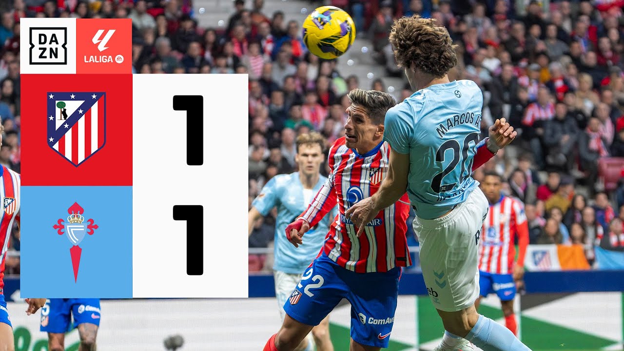 Atlético de Madrid vs RC Celta (1-1) | Resumen y goles | Highlights LALIGA EA SPORTS