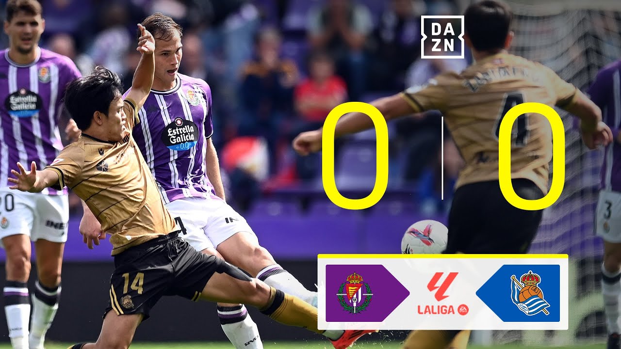 Real Valladolid vs Real Sociedad (0-0) | Resumen | Highlights LALIGA EA SPORTS