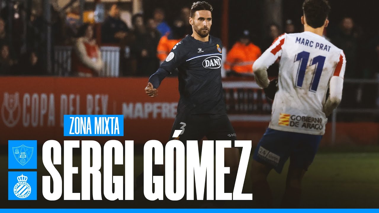 🎥 ZONA MIXTA | Sergi Gómez | #CopaDelRey