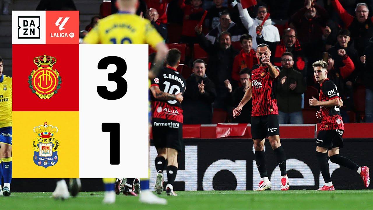 RCD Mallorca vs UD Las Palmas (3-1) | Resumen y goles | Highlights LALIGA EA SPORTS