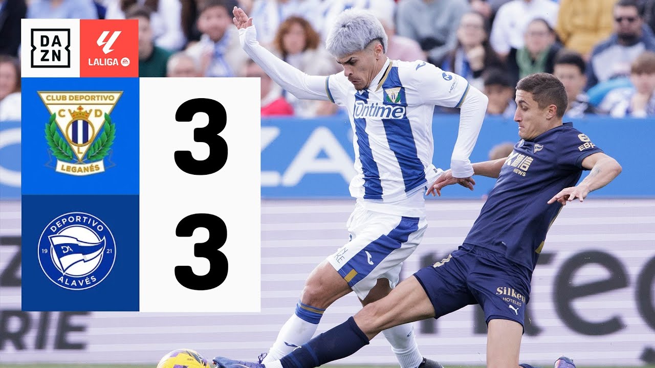 CD Leganés vs Deportivo Alavés (3-3) | Resumen y goles | Highlights LALIGA EA SPORTS