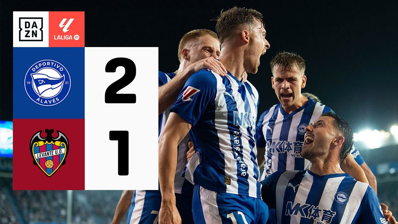Deportivo Alavés vs Levante UD (2-1) | Resumen y goles | Highlights LALIGA EA SPORTS