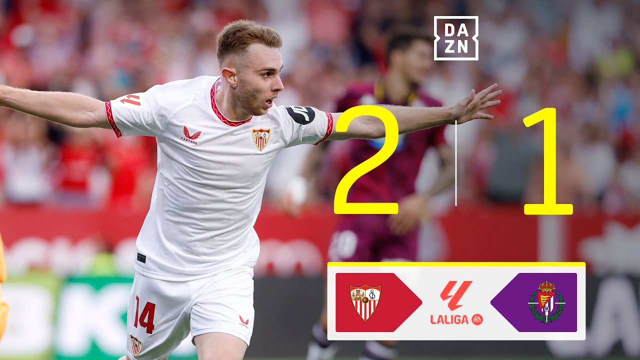 Sevilla FC vs Real Valladolid CF (2-1) | Resumen y goles | Highlights LALIGA EA SPORTS