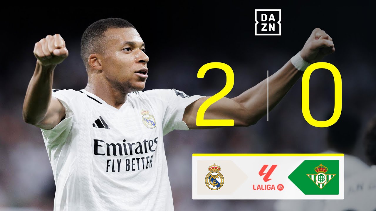 Real Madrid vs Real Betis (2-0) | Resumen y goles | Highlights LALIGA EA SPORTS