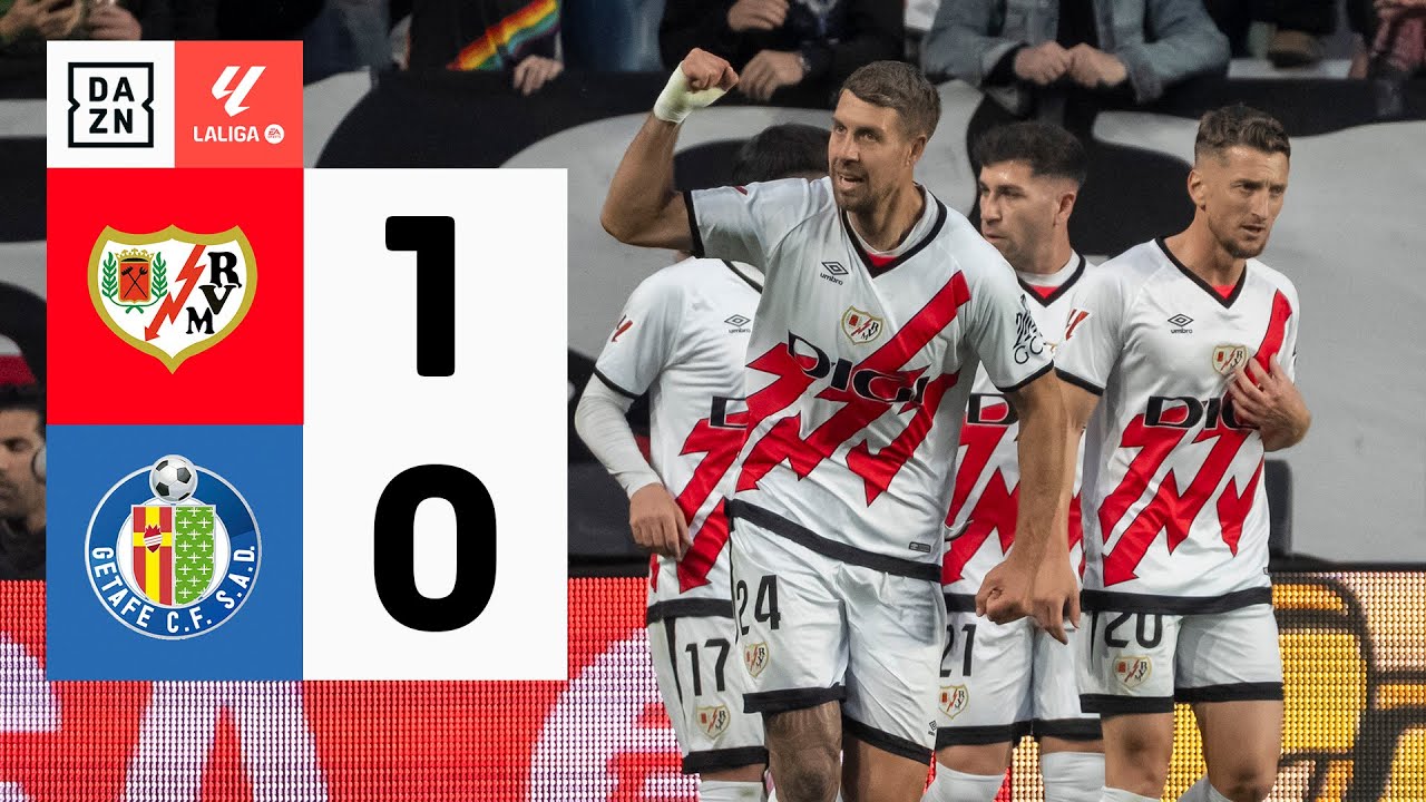 Rayo Vallecano vs Getafe CF (1-0) | Resumen y goles | Highlights LALIGA EA SPORTS