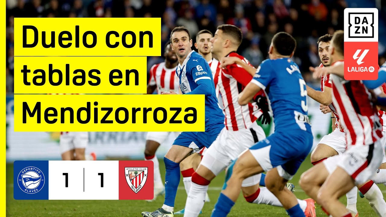 Deportivo Alavés vs Athletic Club (1-1) | Resumen y goles | Highlights LALIGA EA SPORTS