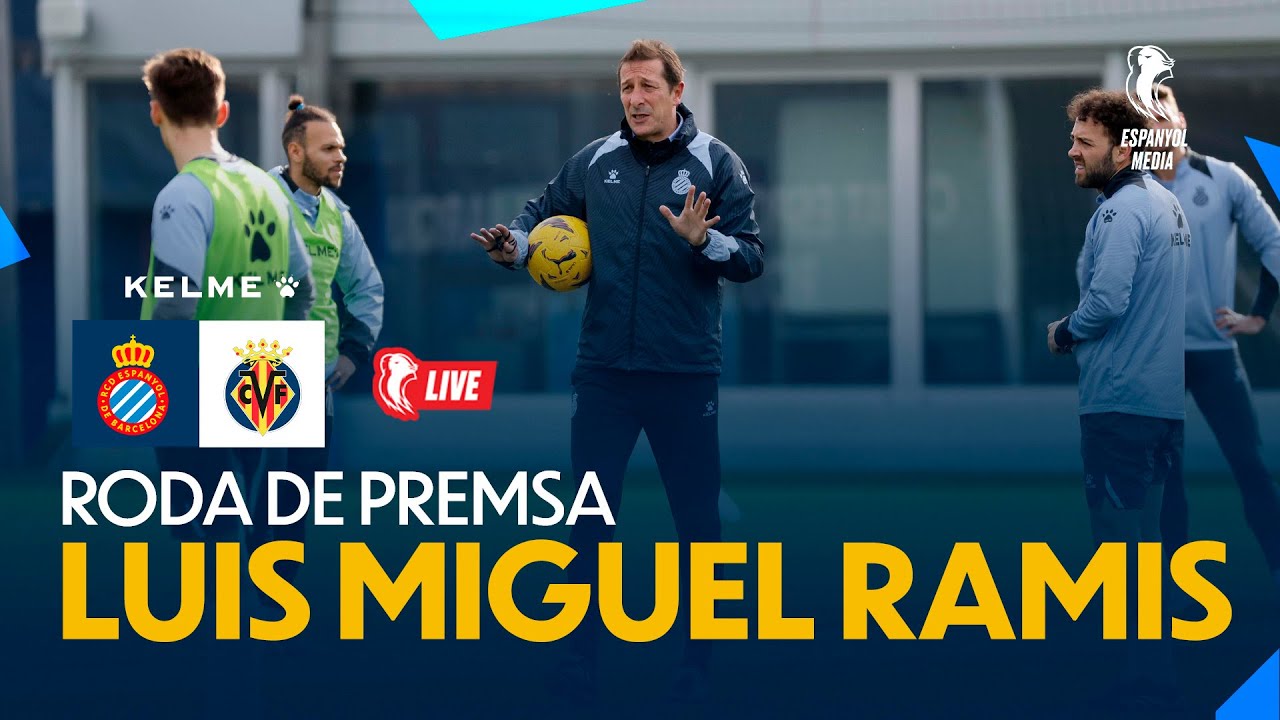🔴 LIVE | 🎥 Roda de premsa de Luis Miguel Ramis prèvia a l’Espanyol 🆚 Villarreal B |#EspanyolMEDIA