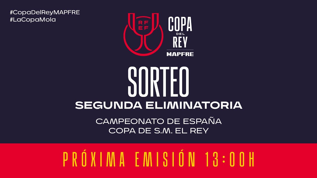 Sorteo Campeonato de España / Copa de S.M. El Rey | Segunda eliminatoria | Temp 2025/26 I 🔴RFEF