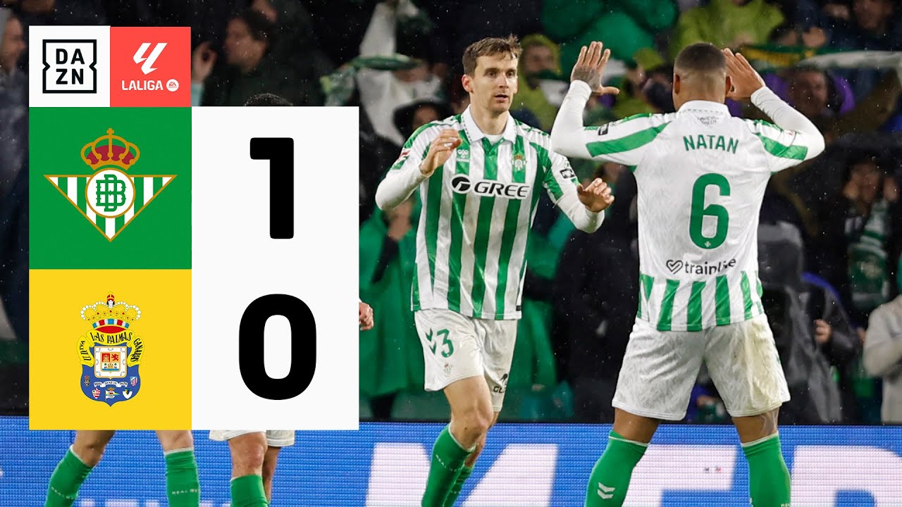 Real Betis vs UD Las Palmas (1-0) | Resumen y goles | Highlights LALIGA EA SPORTS
