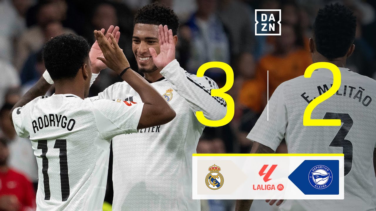 Real Madrid vs Deportivo Alavés (3-2) | Resumen y goles | Highlights LALIGA EA SPORTS