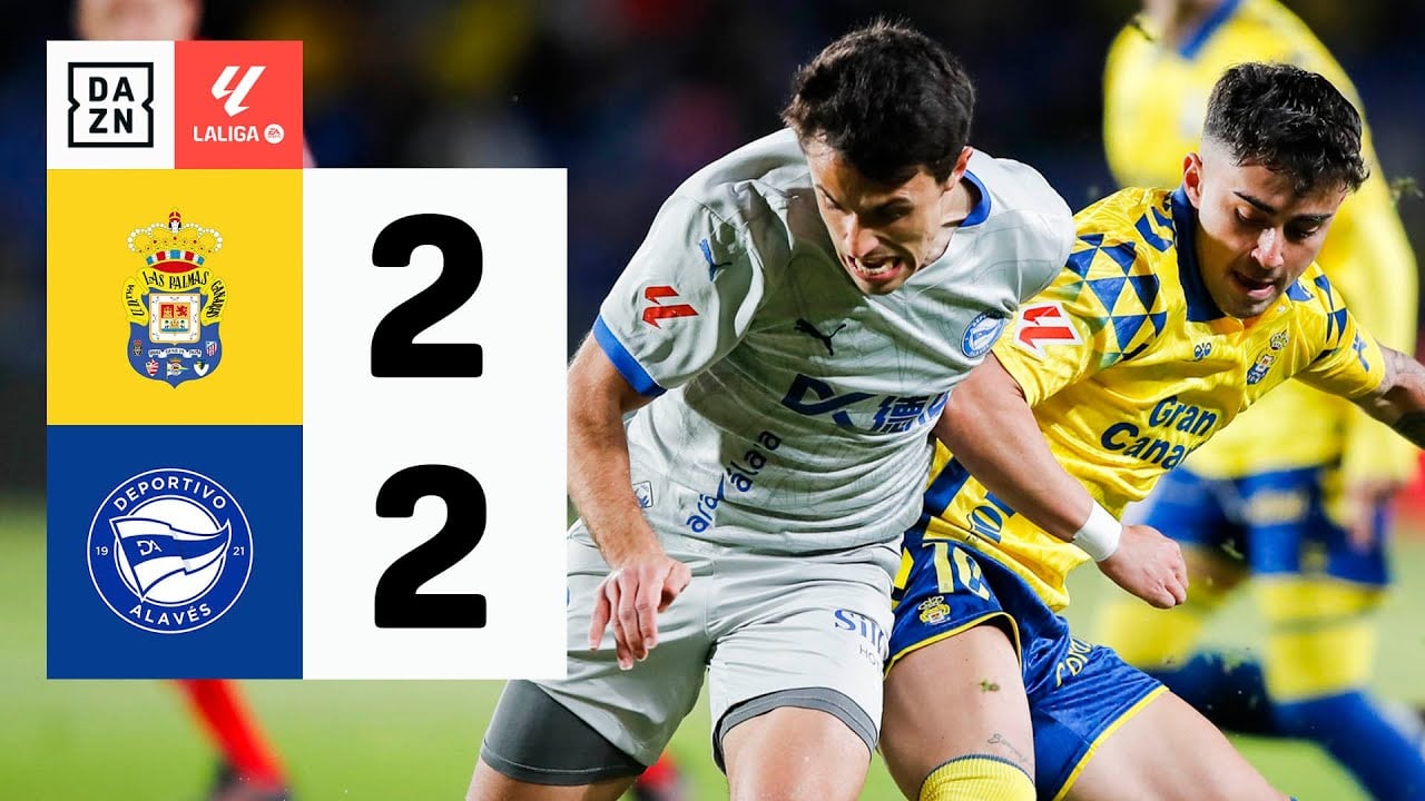 UD Las Palmas vs Deportivo Alavés (2-2) | Resumen y goles | Highlights LALIGA EA SPORTS