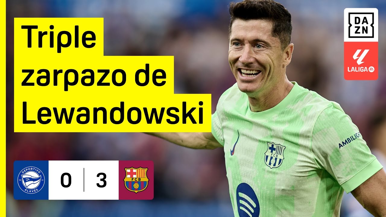 Deportivo Alavés vs FC Barcelona (0-3) | Resumen y goles | Highlights LALIGA EA SPORTS