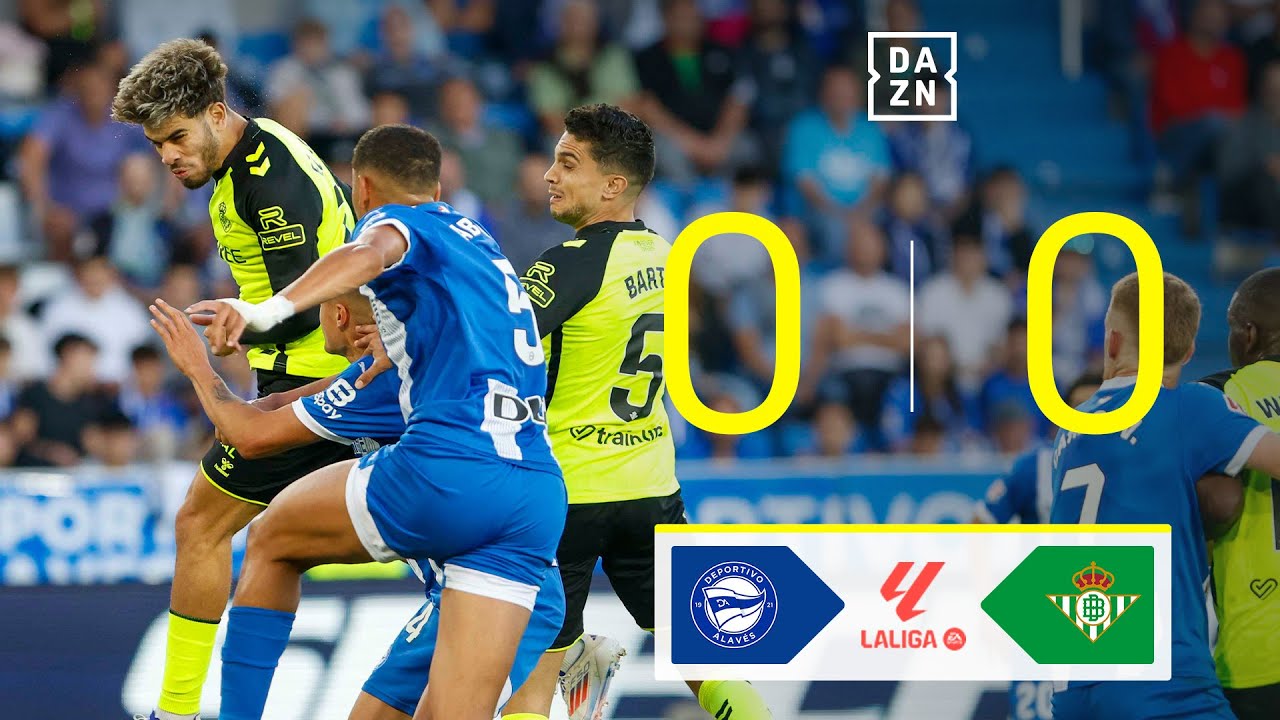 Deportivo Alavés vs Real Betis (0-0) | Resumen | Highlights LALIGA EA SPORTS