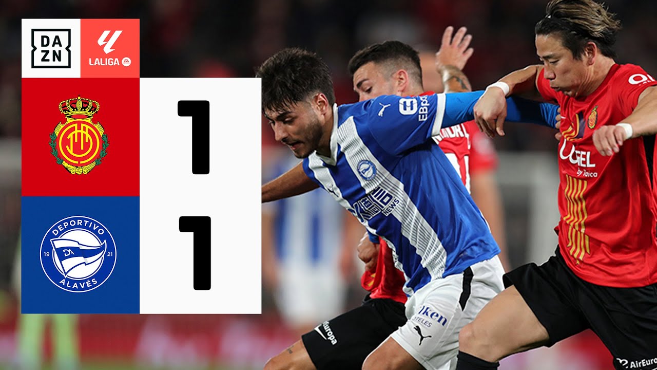RCD Mallorca vs Deportivo Alavés (1-1) | Resumen y goles | Highlights LALIGA EA SPORTS