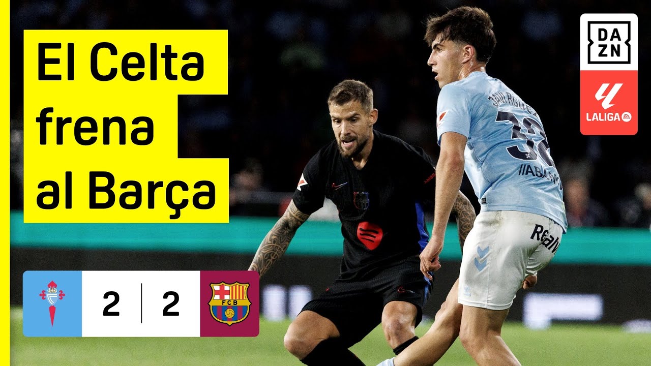RC Celta vs FC Barcelona (2-2) | Resumen y goles | Highlights LALIGA EA SPORTS