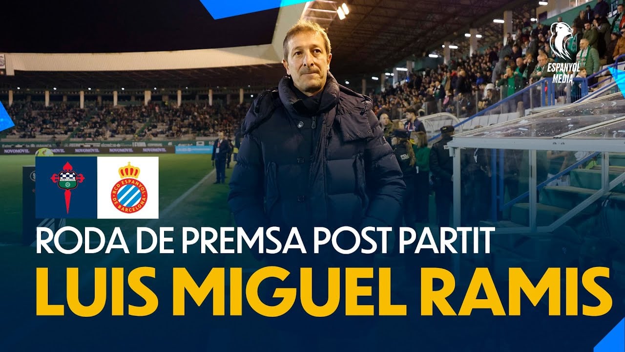 🎥 Rueda de prensa de Luis Miguel Ramis | #RacingFerrolEspanyol