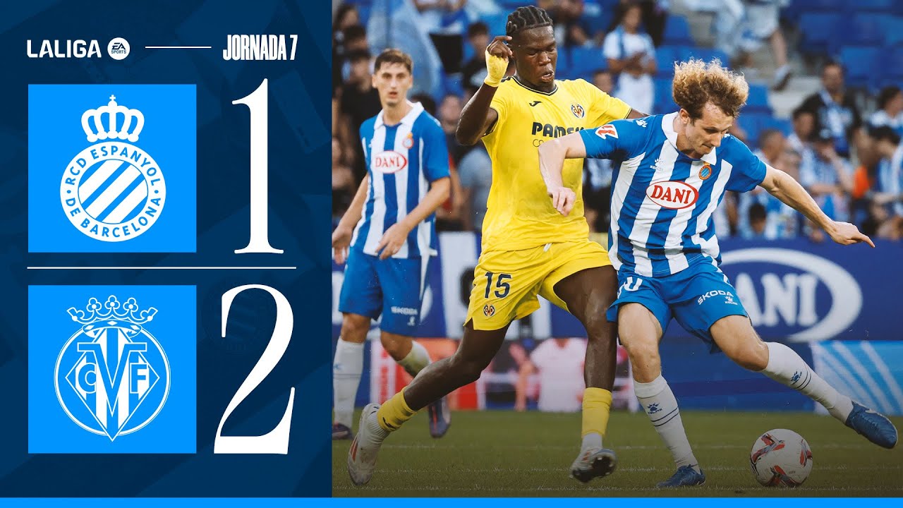 ⚽ RESUMEN J7 | Espanyol 1-2 Villarreal | #LaLigaHighlights
