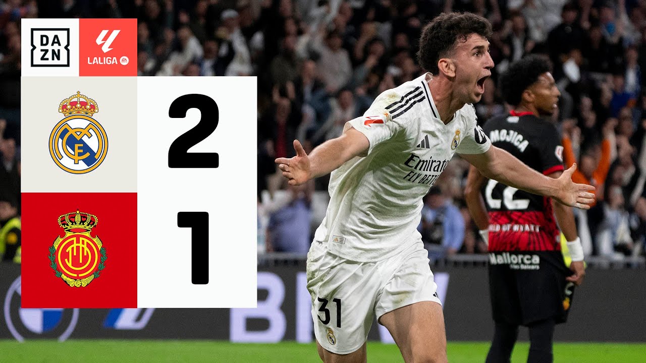 Real Madrid vs RCD Mallorca (2-1) | Resumen y goles | Highlights LALIGA EA SPORTS
