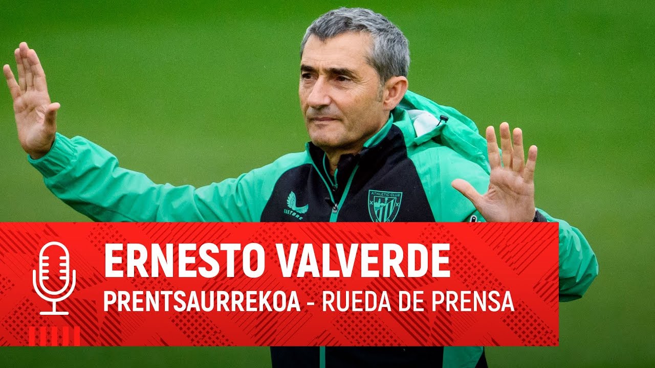 🎙️ Ernesto Valverde | pre Athletic Club-RCD Espanyol I J10 LaLiga 2024/25
