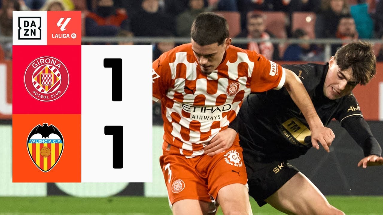 Girona FC vs Valencia CF (1-1) | Resumen y goles | Highlights LALIGA EA SPORTS