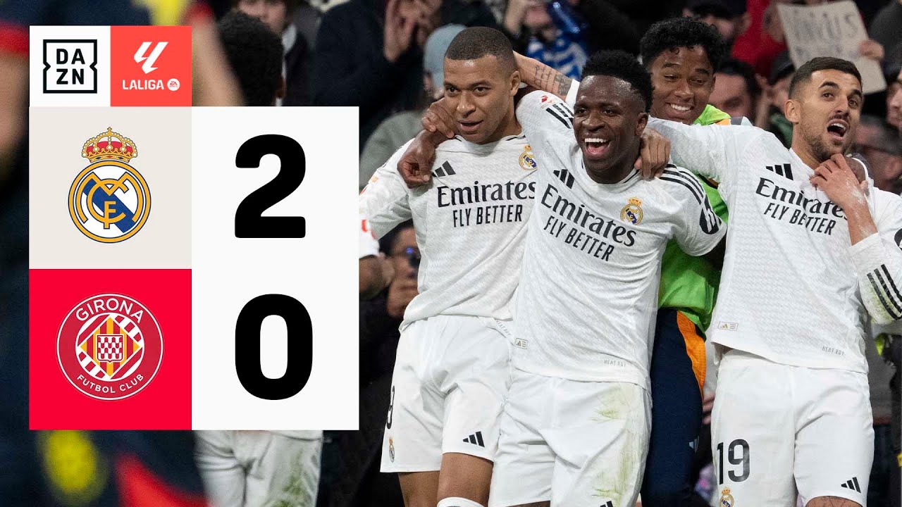 Real Madrid vs Girona FC (2-0) | Resumen y goles | Highlights LALIGA EA SPORTS