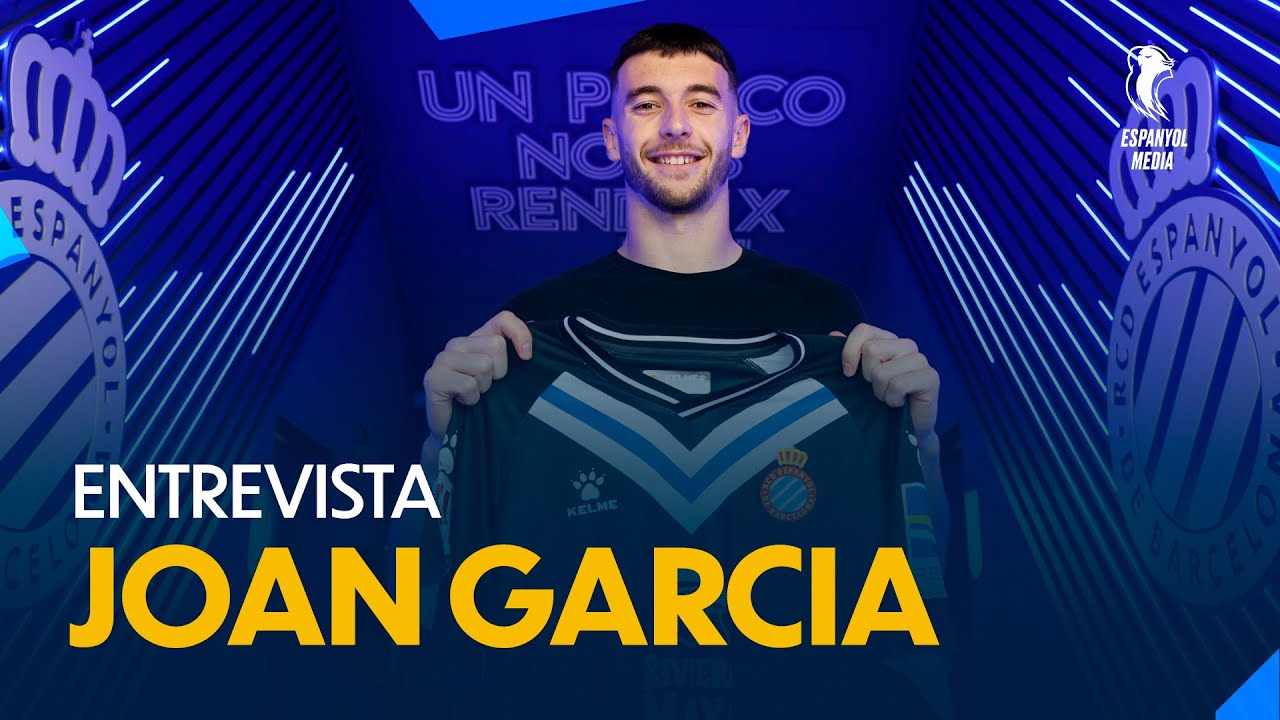 🎙️ ENTREVISTA | Joan Garcia: “Per mi és un orgull seguir al RCD Espanyol"