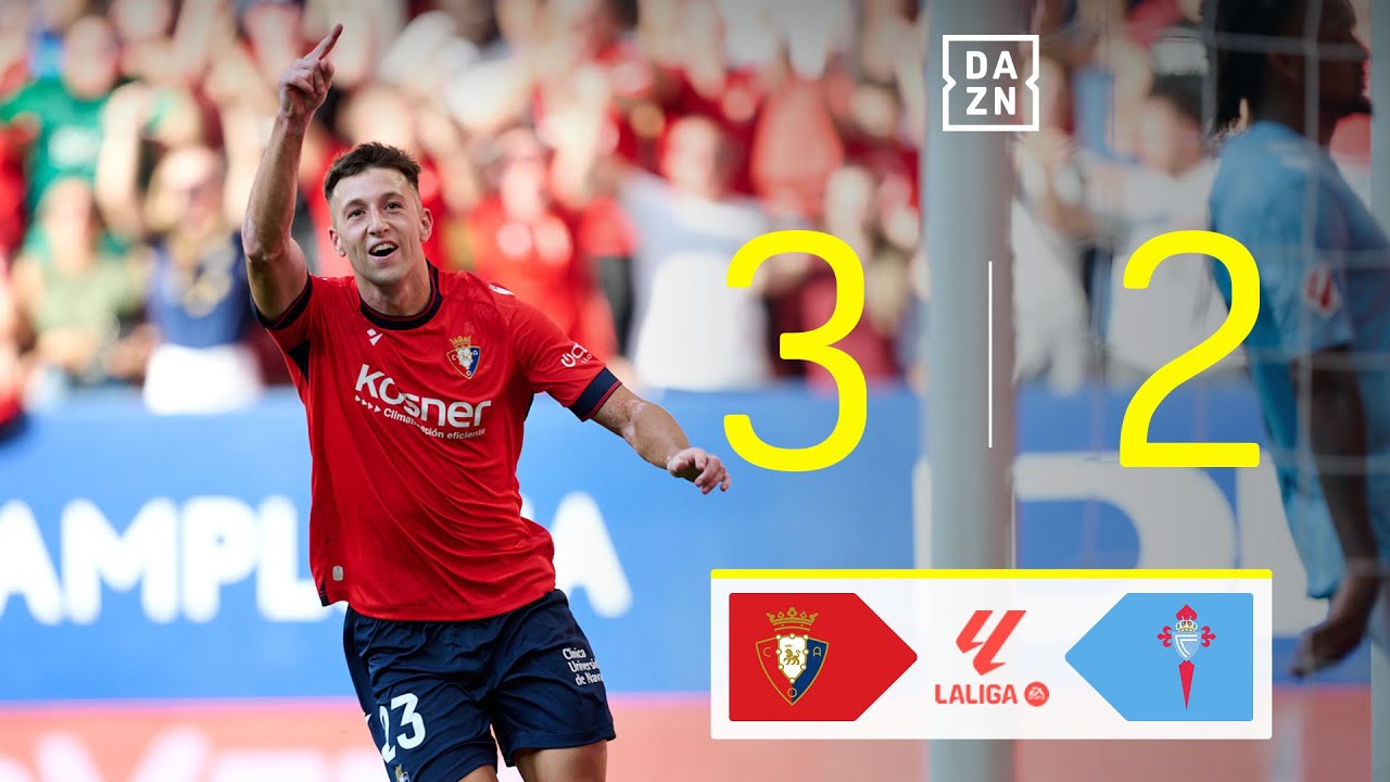 CA Osasuna vs RC Celta (3-2) | Resumen y goles | Highlights LALIGA EA SPORTS