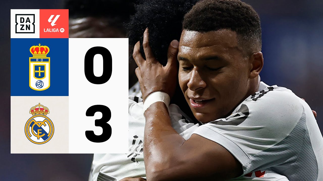 Real Oviedo vs Real Madrid (0-3) | Resumen y goles | Highlights LALIGA EA SPORTS