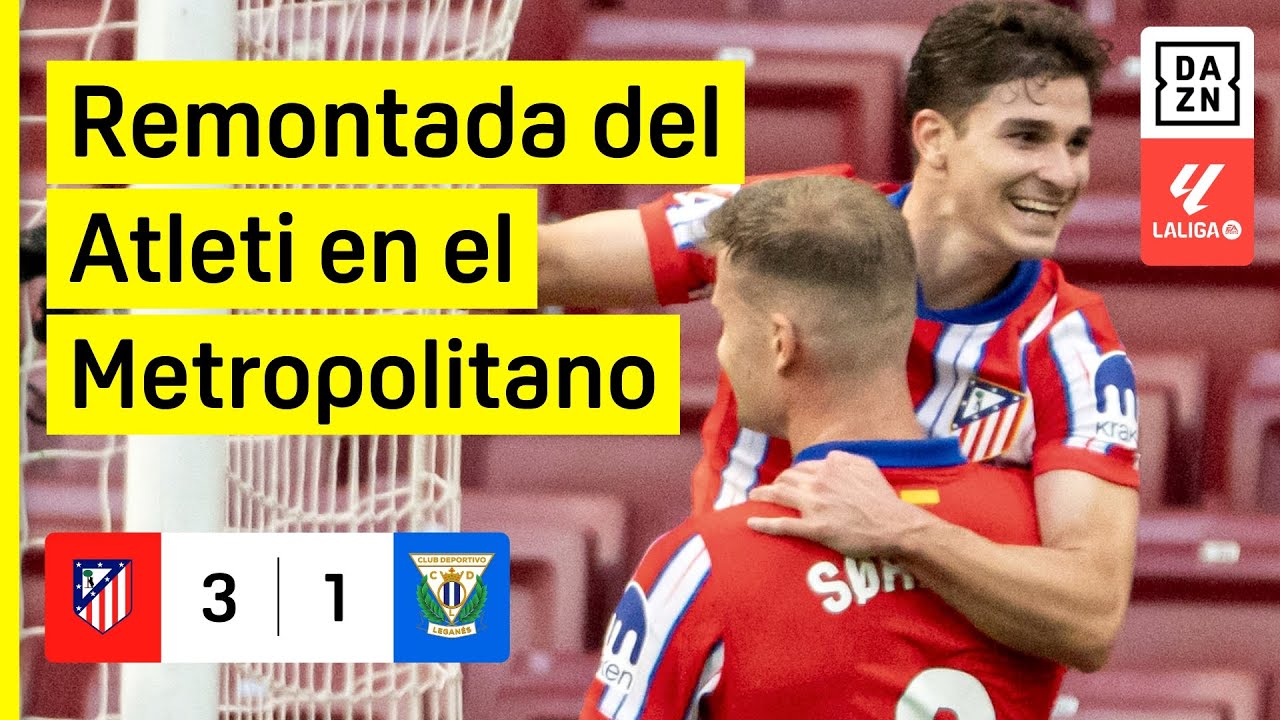Atlético de Madrid vs CD Leganés (3-1) | Resumen y goles | Highlights LALIGA EA SPORTS