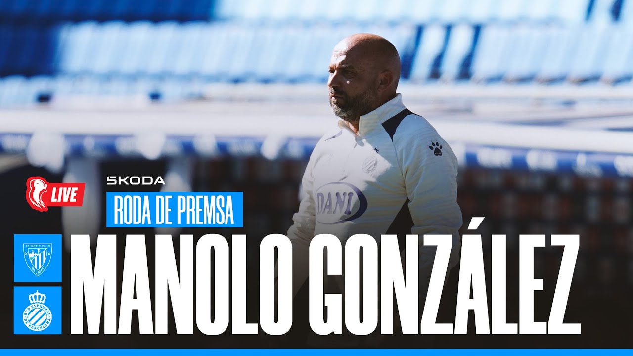🔴 LIVE | 🎥 Roda de premsa de Manolo González prèvia a l’Athletic Club 🆚 Espanyol | #EspanyolMEDIA