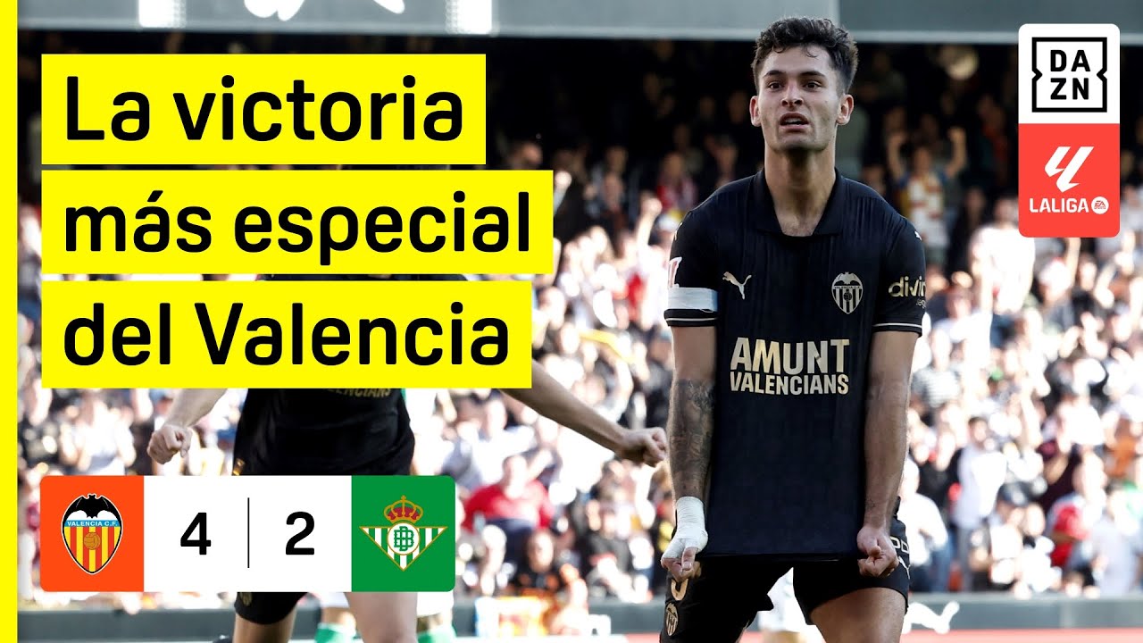 Valencia CF vs Real Betis (4-2) | Resumen y goles | Highlights LALIGA EA SPORTS