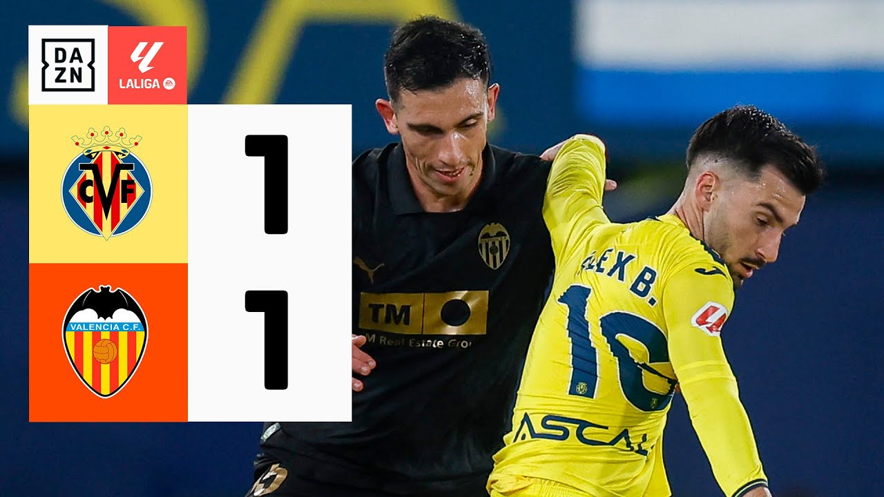 Villarreal CF vs Valencia CF (1-1) | Resumen y goles | Highlights LALIGA EA SPORTS