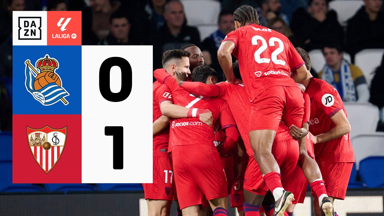 Real Sociedad vs Sevilla FC (0-1) | Resumen y goles | Highlights LALIGA EA SPORTS