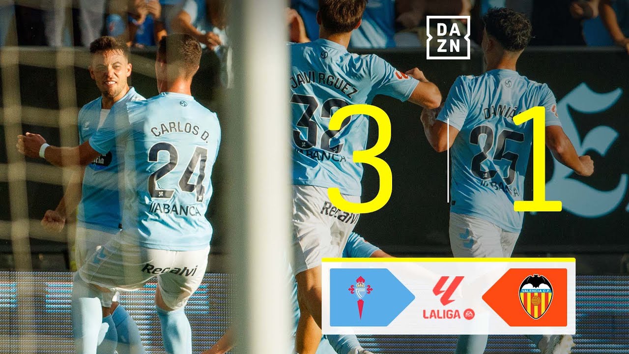 RC Celta vs Valencia CF (3-1) | Resumen y goles | Highlights LALIGA EA SPORTS